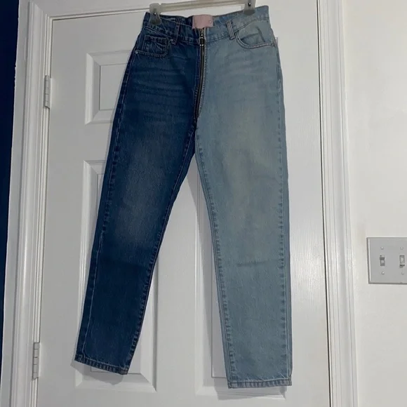 Revice Denim Two Toned High Waisted Jeans - Picture 3 of 4